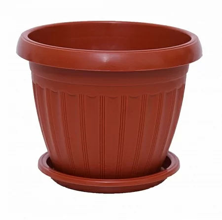 Кашпо Баргузин (9,5 л. Терракот (803685) с6/п16.)